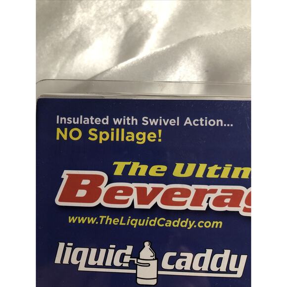 Beverage Holder Liquid Caddy With 4 Attachments Swivel Action - Picture 5 of 9